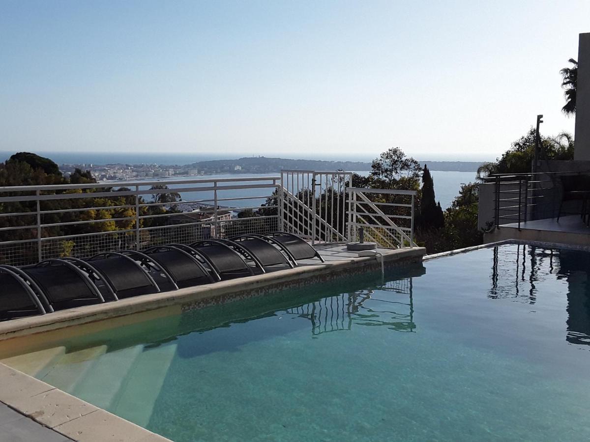 Villa Alamp#Supercannes #Golfejuan #Cannes #Mediterraneanpanoramicview #Piscine #Rooftop # Verymodern #Openliving #Closebeach #Closecapantibes Vallauris Extérieur photo