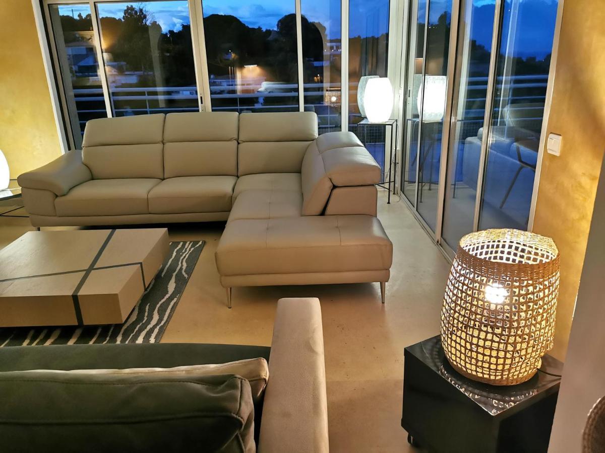 Villa Alamp#Supercannes #Golfejuan #Cannes #Mediterraneanpanoramicview #Piscine #Rooftop # Verymodern #Openliving #Closebeach #Closecapantibes Vallauris Extérieur photo